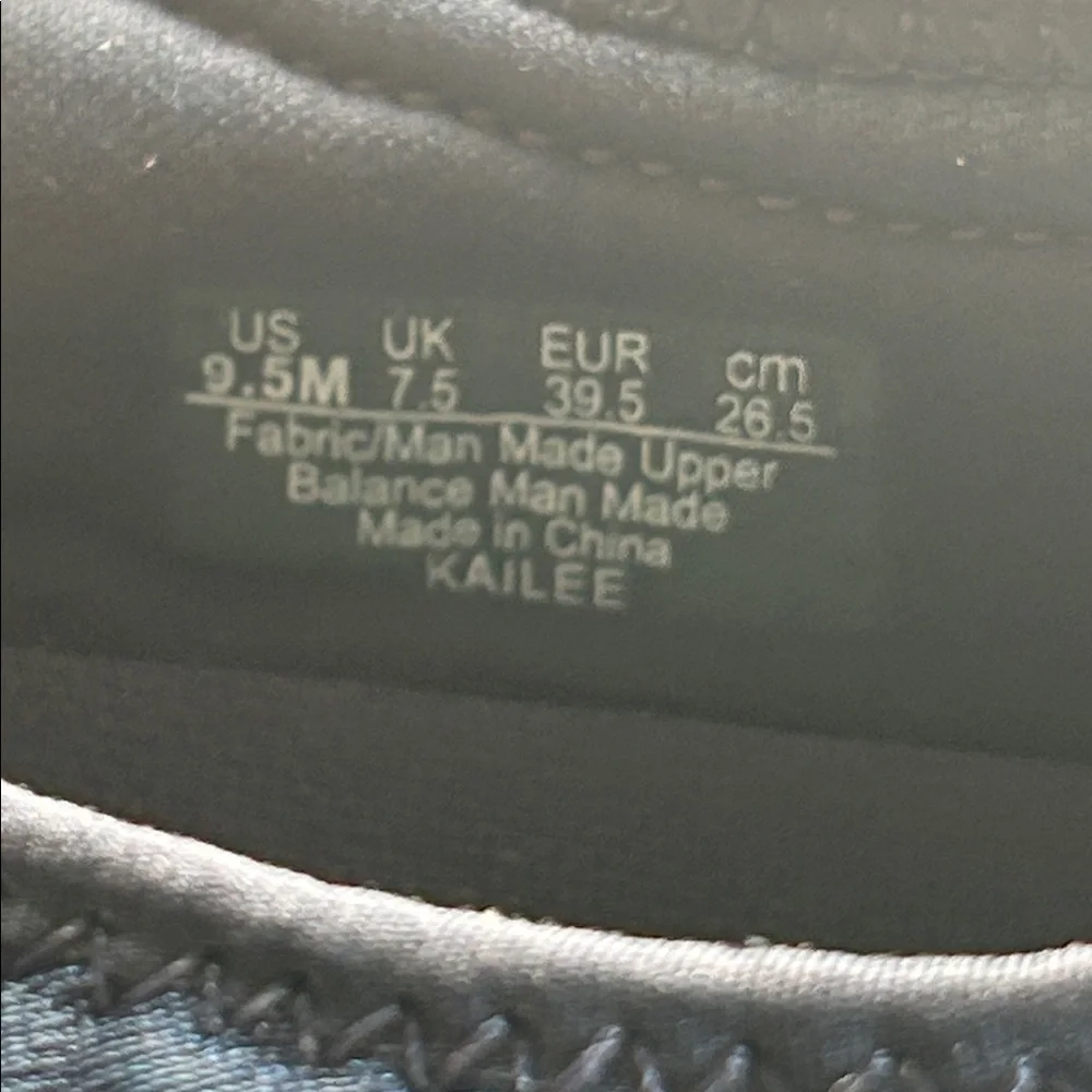 Ryka Kailee Mary Jane Sneakerina Sneakers Ballerina Straps Navy Blue Women’s 9.5 - Picture 8 of 9